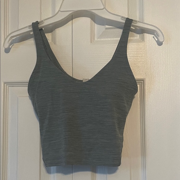 Lululemon Heather Green Align Padded Tank -Size 2 - Picture 13 of 16
